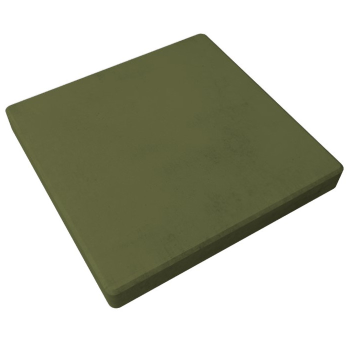 Квадратная тротуарная плитка 330х330х60 Зеленый