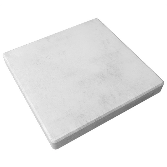 Квадратная тротуарная плитка 400х400х50 Белый